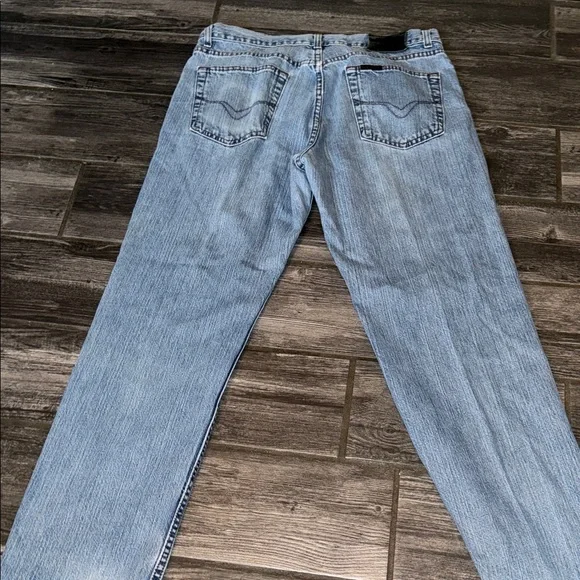 Harley-Davidson Light Blue Men Jeans 34 /30 vintage - Picture 9 of 9